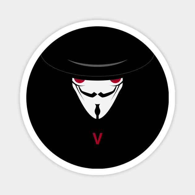 V for Vendetta Magnet by StudioInfinito